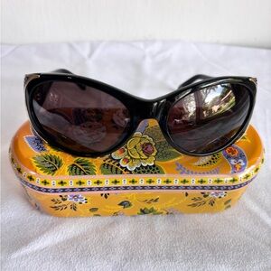 Brighton Brazoria Black Sunglasses with Case